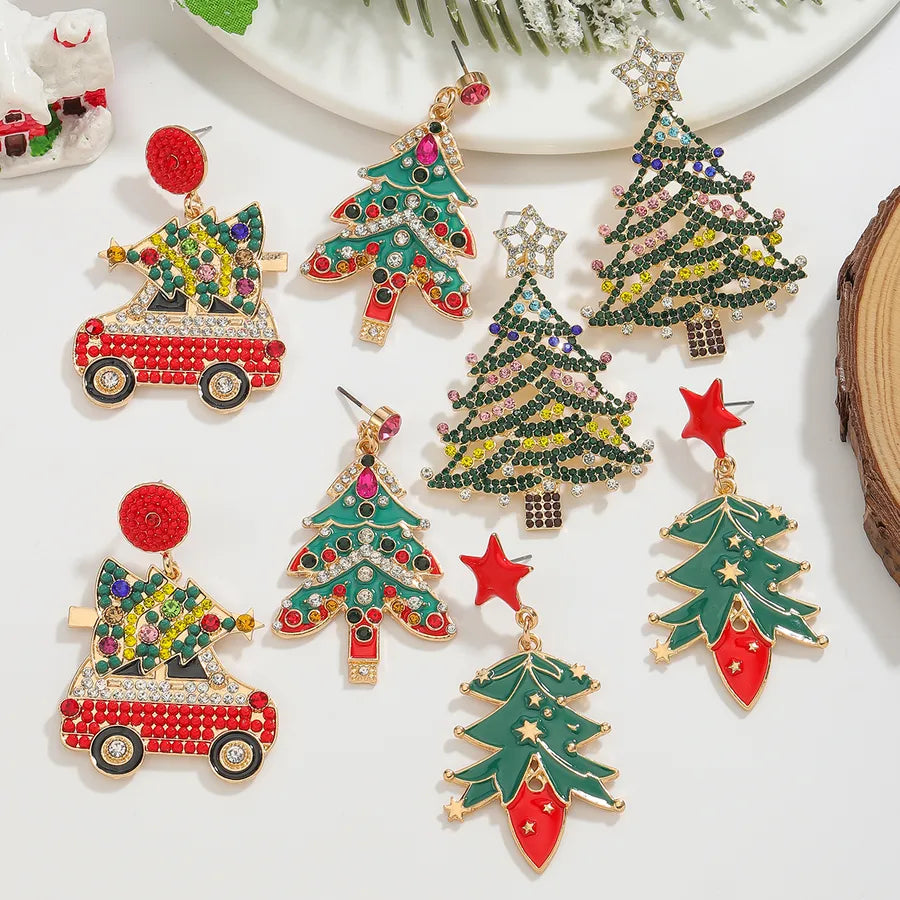 Deck your ears with festive cheer! Explore our Christmas tree earrings collection—sparkling, colorful, and full of holiday magic. Perfect for parties, gifts & stocking stuffers.